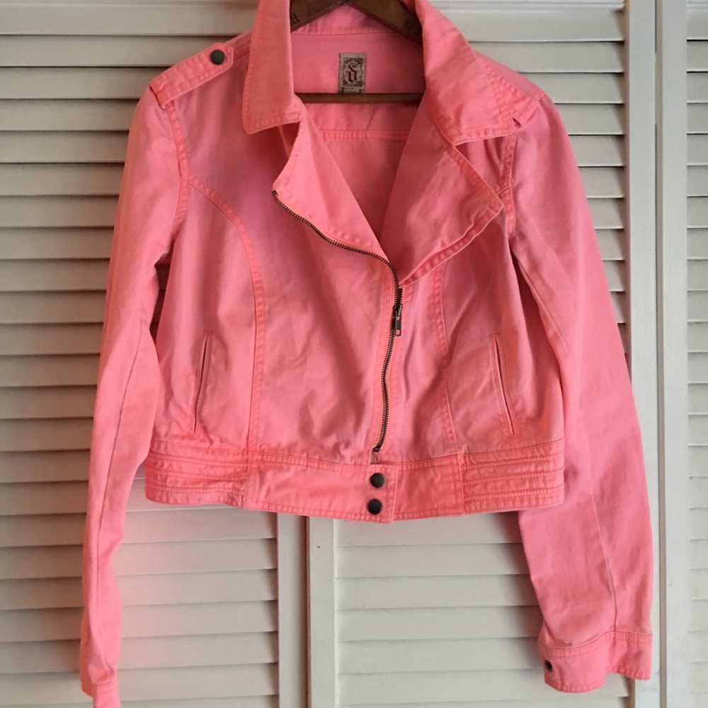 ⚡️Pink Moto Jacket 💕
